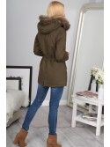 Khaki Jacket with Patches 91100 - Online store - Boutique